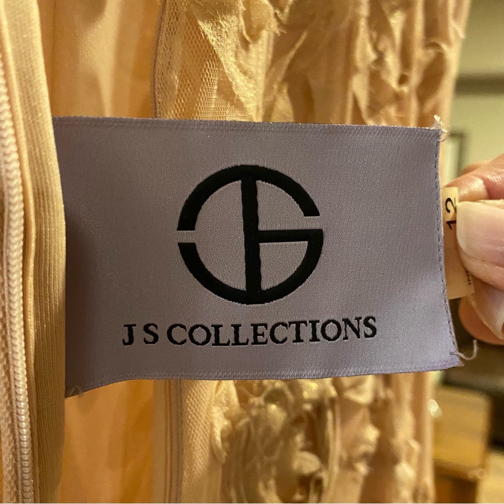 Never Worn Js Collections Gown. Size 12 Color Mau… - image 2